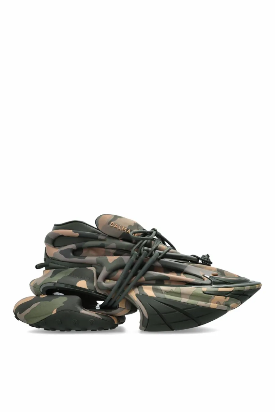 Balmain ZIELONY Buty sportowe `Unicorn Wave`