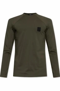 Balmain ZIELONY T-shirt kąpielowy