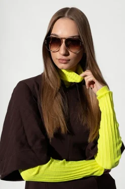 Balmain ZŁOTY Okulary przeciwsłoneczne