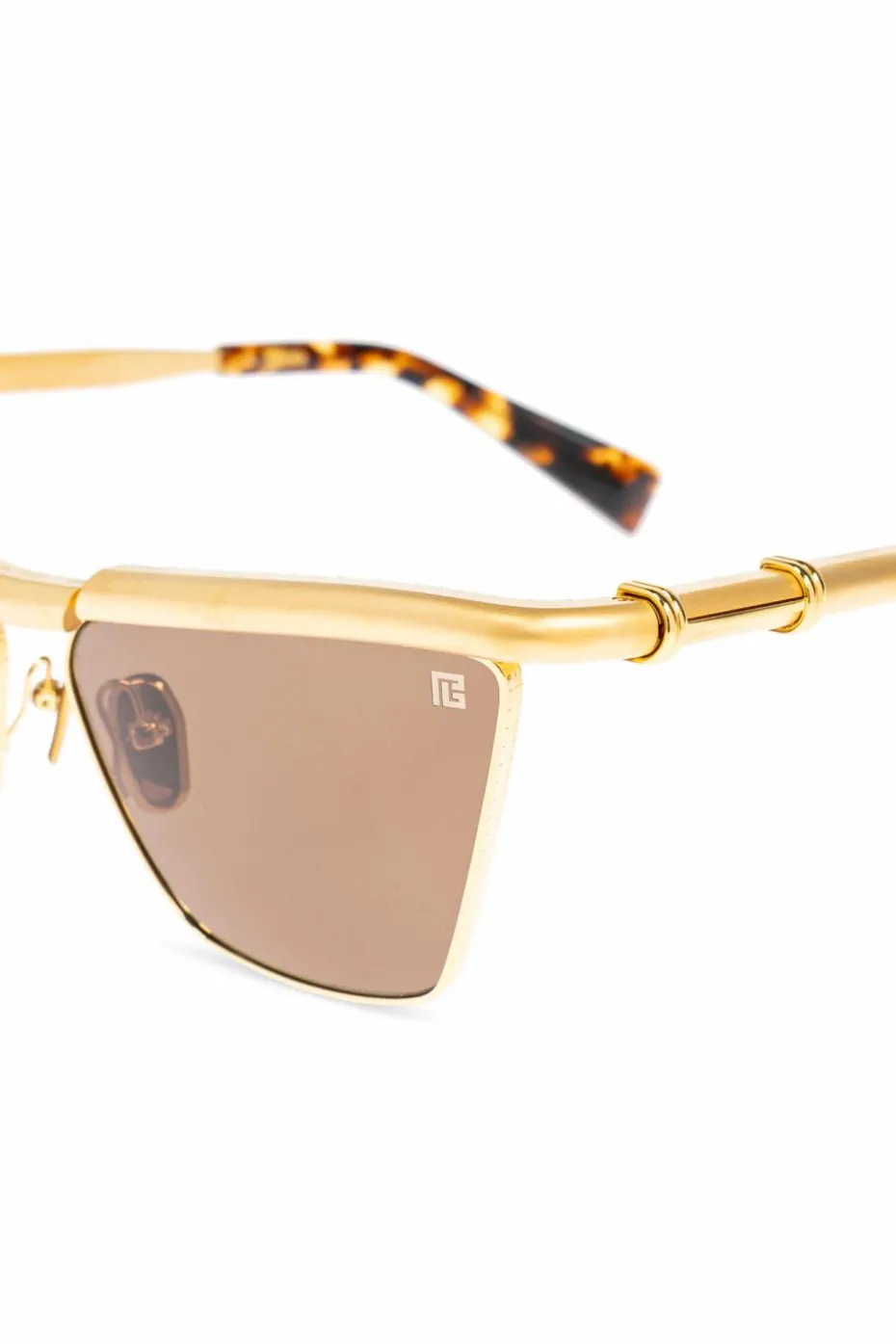 Balmain ZŁOTY Okulary przeciwsłoneczne