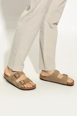Birkenstock beżowy Klapki ‘Arizona BS’