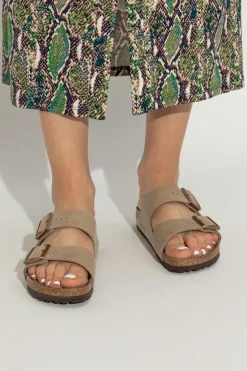 Birkenstock beżowy Klapki ‘Arizona BS’