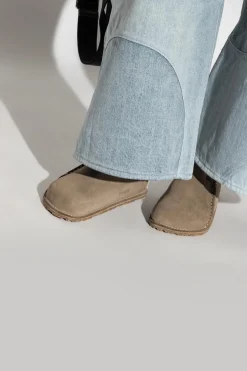 Birkenstock beżowy Klapki ‘Zermatt Premium’