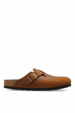 Birkenstock BRĄZOWY Klapki ‘Boston BS’