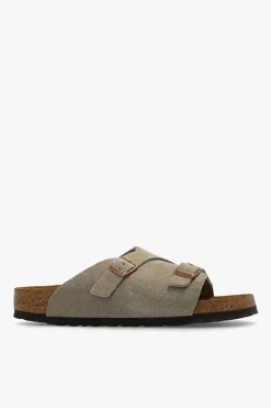 Birkenstock BRĄZOWY Klapki ‘Zurich BS’