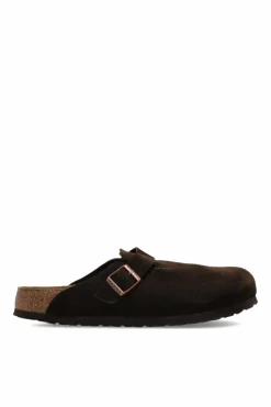 Birkenstock BRĄZOWY Klapki `Boston BS`
