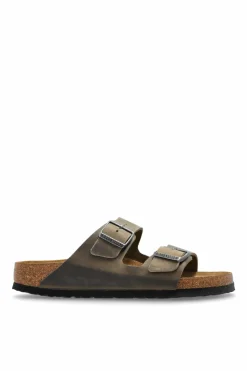 Birkenstock BRĄZOWY Klapki `Arizona BS`