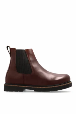 Birkenstock BRĄZOWY Sztyblety `Highwood Slip On Mid`