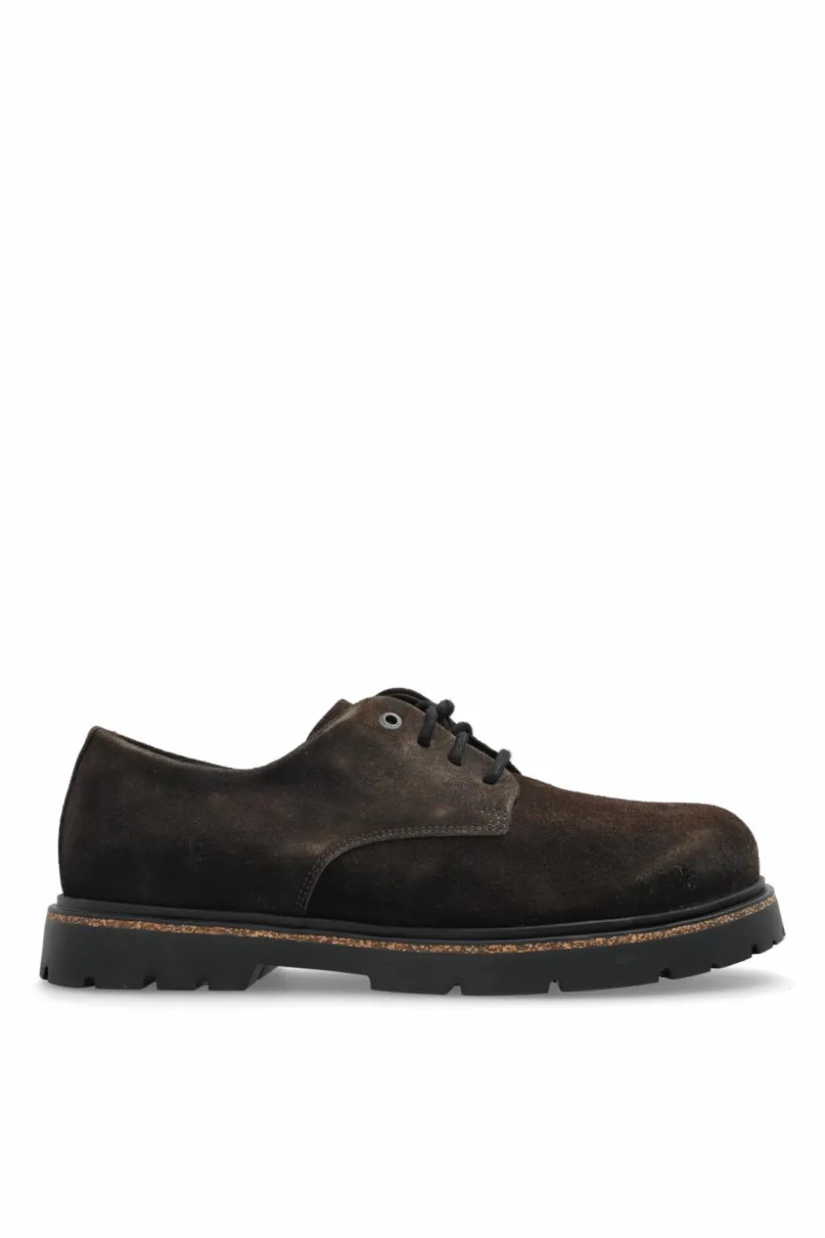 Birkenstock BRĄZOWY Zamszowe buty `Gighwood Lace Low`