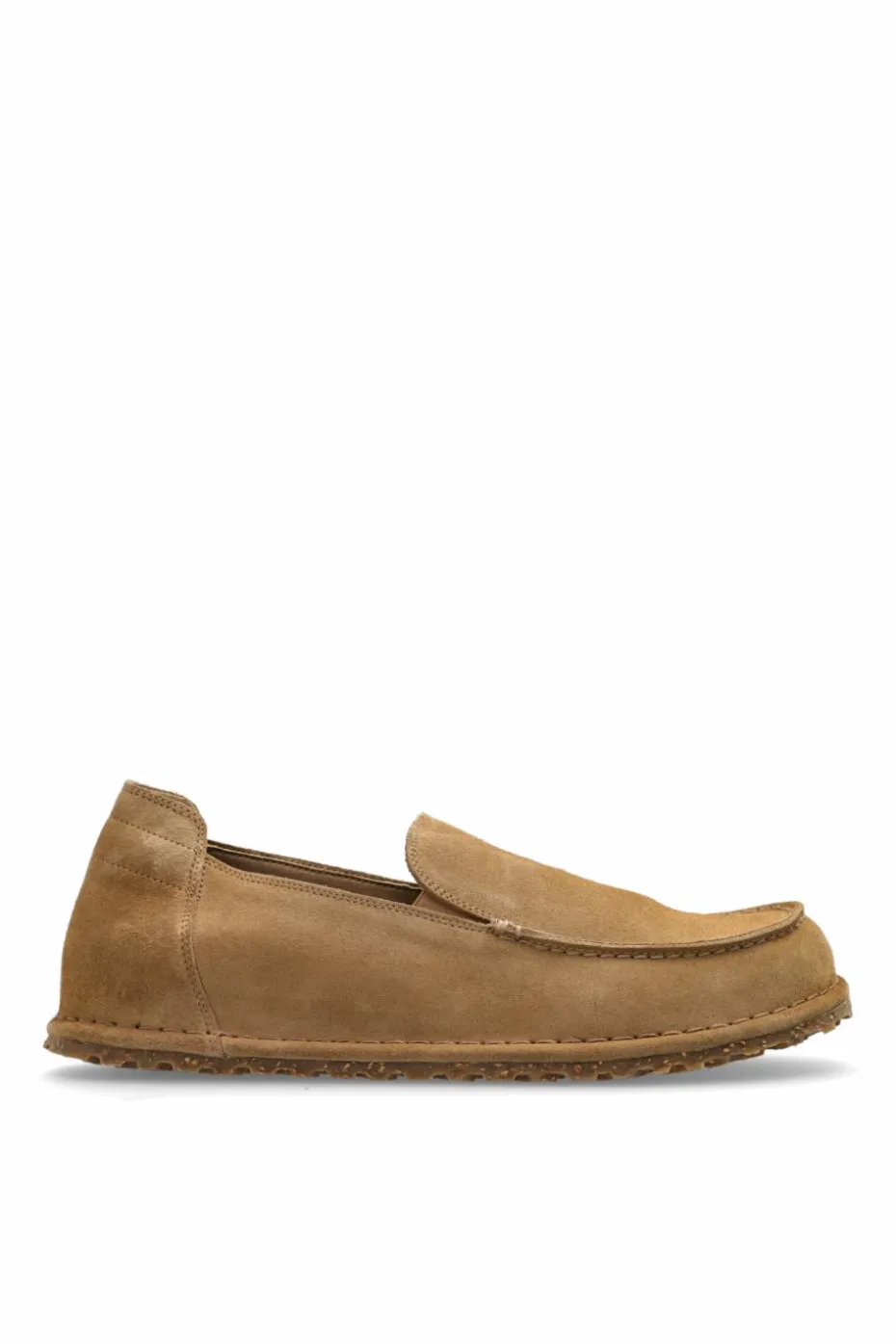 Birkenstock BRĄZOWY Zamszowe buty `Utti Slip On`