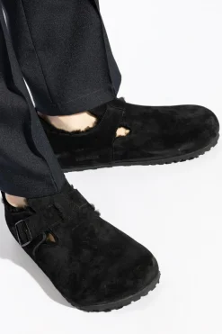 Birkenstock CZARNY Buty `London Shearling`