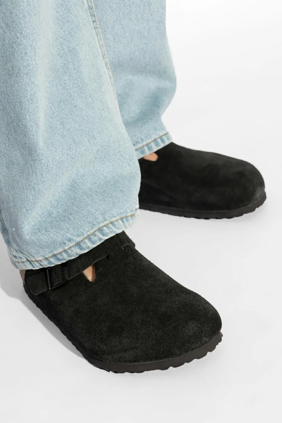 Birkenstock CZARNY Buty `Tokio II Suede`
