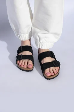 Birkenstock CZARNY Klapki ‘Arizona BS’