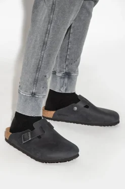 Birkenstock CZARNY Klapki ‘Boston BS’