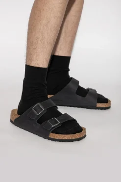 Birkenstock CZARNY Klapki ‘Arizona BS’