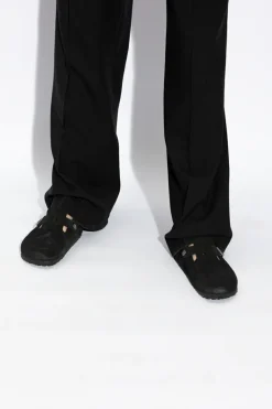 Birkenstock CZARNY Klapki ‘Boston BS’