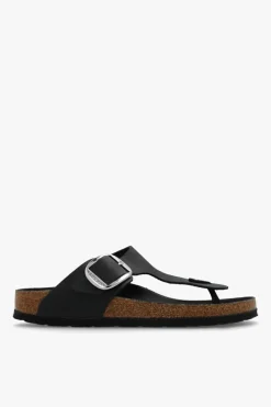 Birkenstock CZARNY Klapki ‘Gizeh Big Buckle’