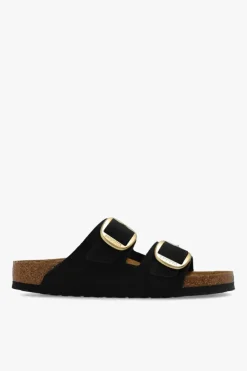 Birkenstock CZARNY Klapki ‘Arizona Big Buckle’