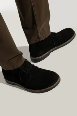 Birkenstock CZARNY Sznurowane botki ‘Uppsala Mid’