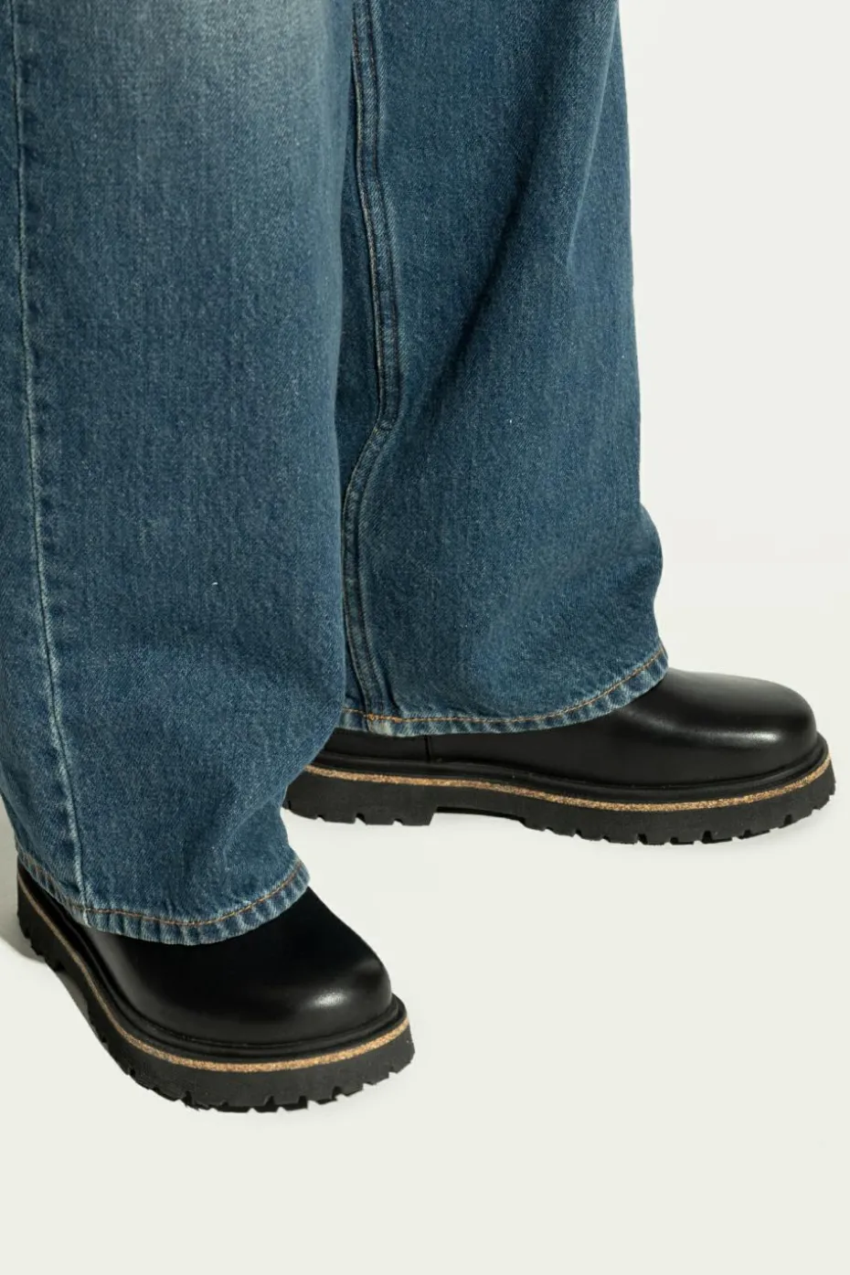 Birkenstock CZARNY Sztyblety `Highwood Slip On`