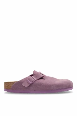 Birkenstock FIOLETOWY Klapki `Boston BS`