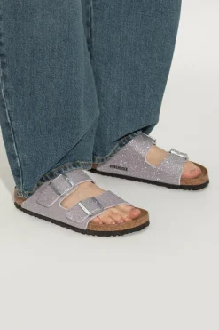 Birkenstock FIOLETOWY Klapki `Aaizona BS`