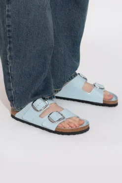 Birkenstock jasnoniebieski Klapki `Arizona Big Buckle`