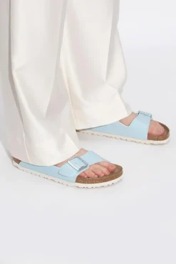 Birkenstock jasnoniebieski Klapki `Arizona BS`