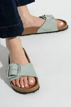 Birkenstock jasnoniebieski Klapki `Madrid Big Buckle`
