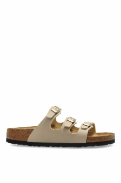 Birkenstock kremowy Klapki `Florida BS`