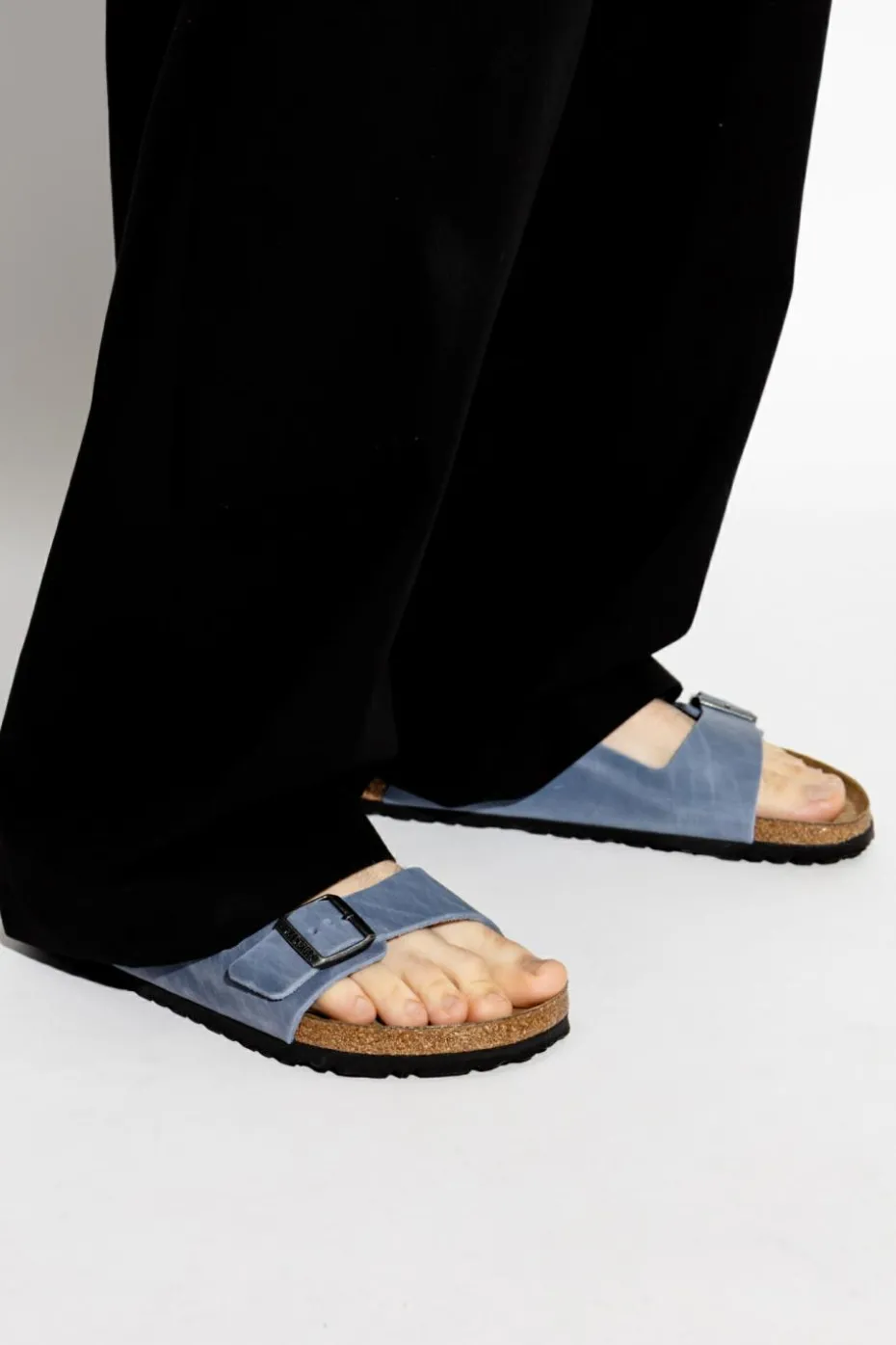 Birkenstock NIEBIESKI Klapki `Arizona BS`