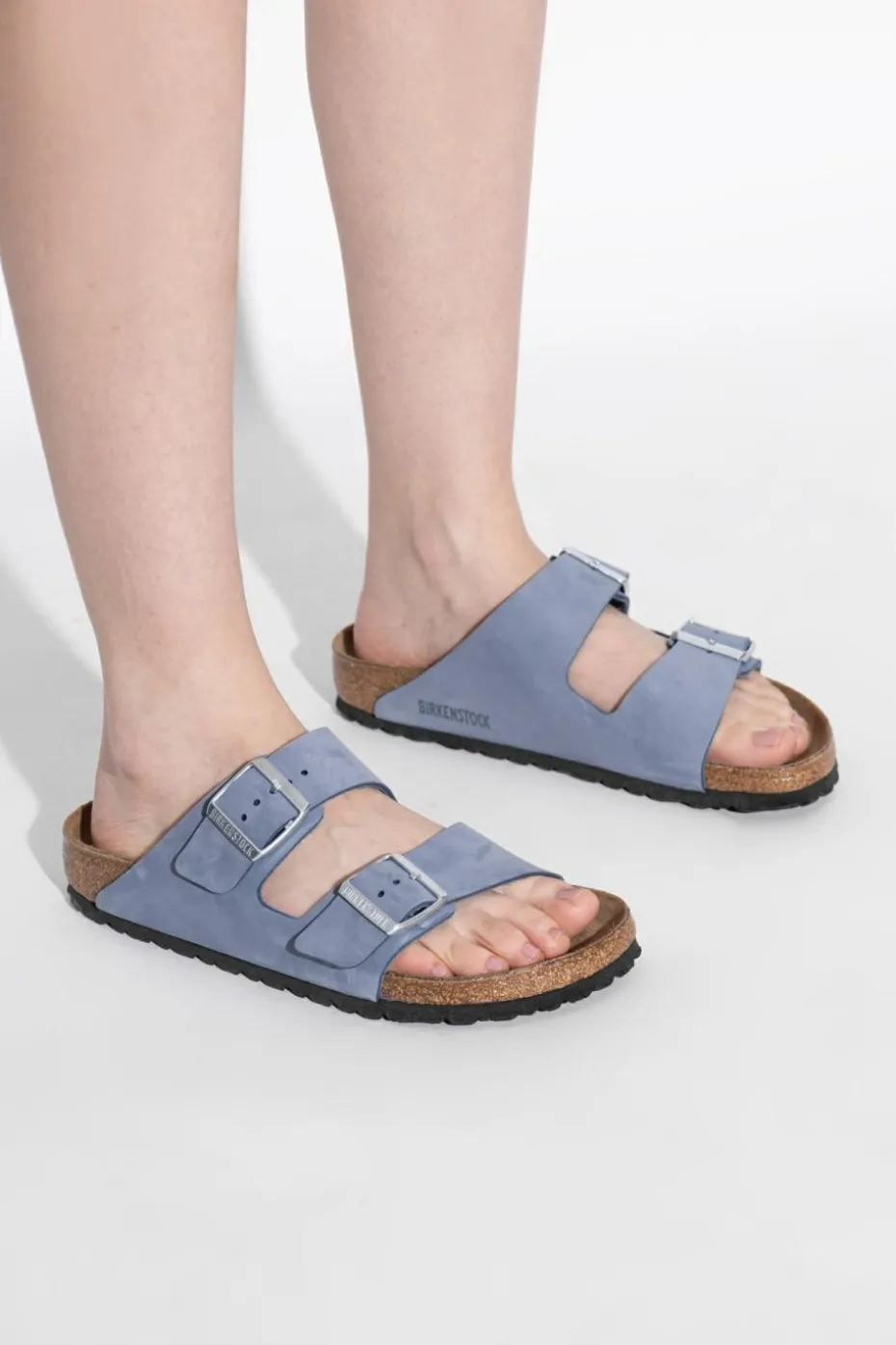 Birkenstock NIEBIESKI Klapki `Arizona BS`