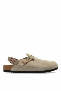 Birkenstock SZARY Buty `Tokio II Suede`