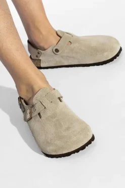 Birkenstock SZARY Buty `Tokio II Suede`