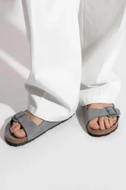 Birkenstock SZARY Klapki `Arizona BS`