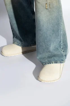 Birkenstock SZARY Klapki `Zermatt Premium`