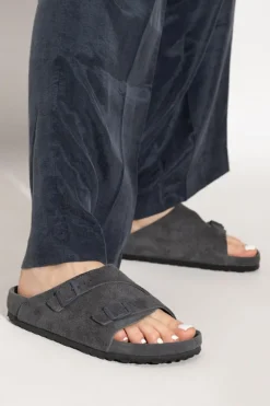 Birkenstock SZARY Klapki `Zurich BS`