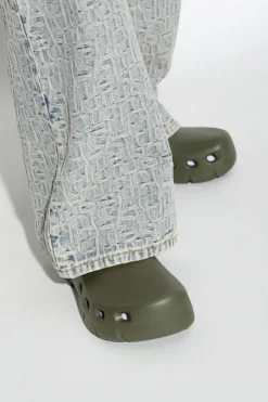 Birkenstock ZIELONY Buty `Birki Flow EVA`