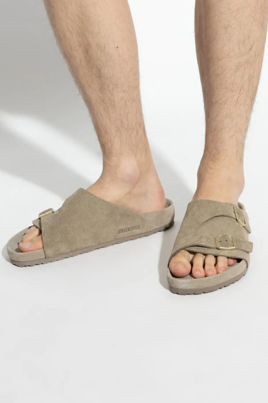 Birkenstock ZIELONY Klapki `Zurich BS`