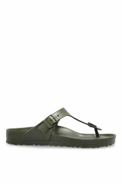 Birkenstock ZIELONY Klapki `Gizeh EVA`