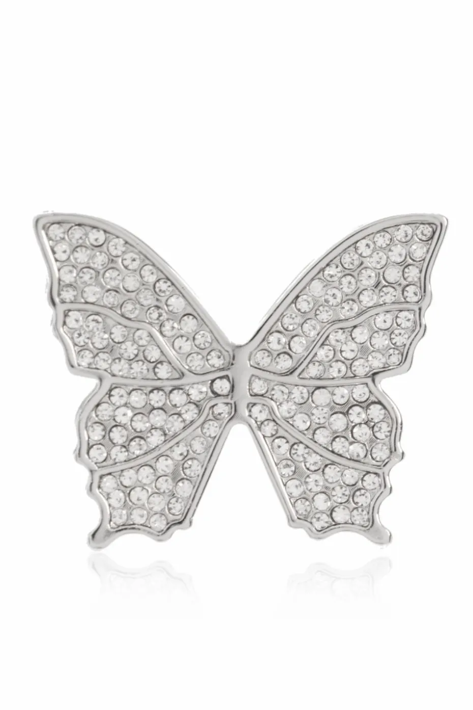 Blumarine SREBRNY Kolczyki w kształcie motyli