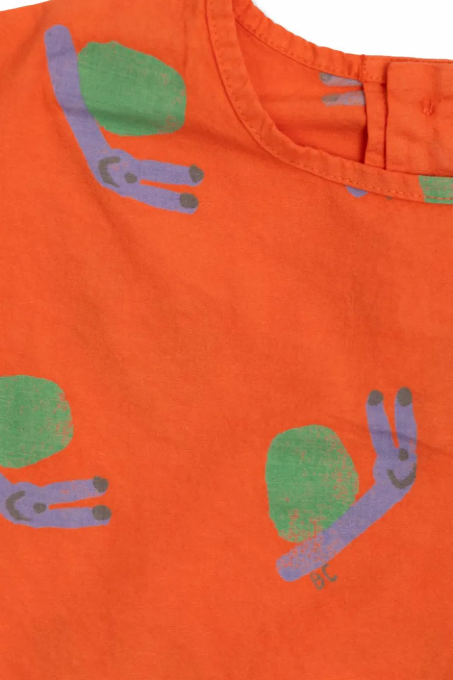 Bobo Choses CZERWONY T-shirt z kieszenią