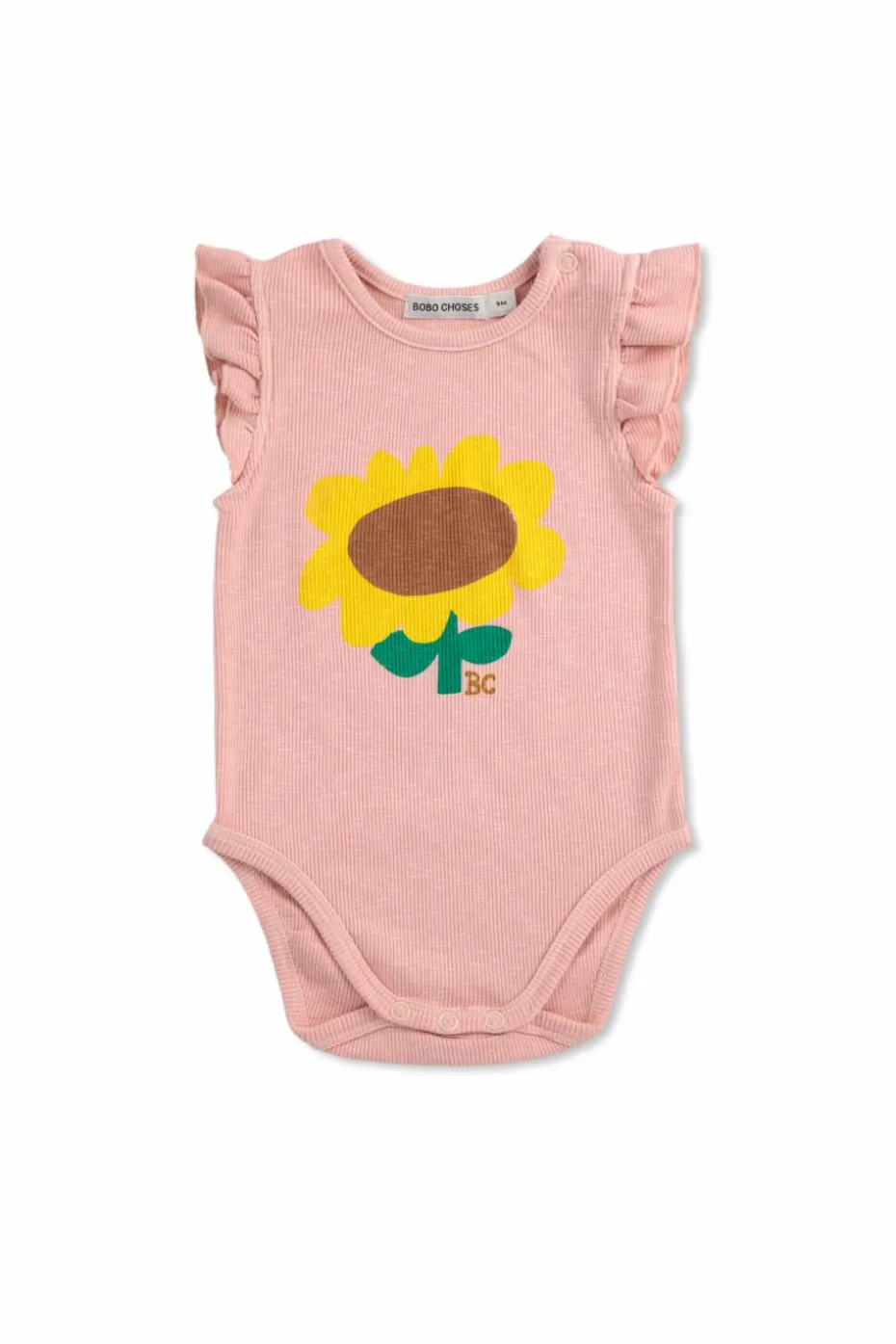 Bobo Choses RÓŻOWY Body z nadrukiem