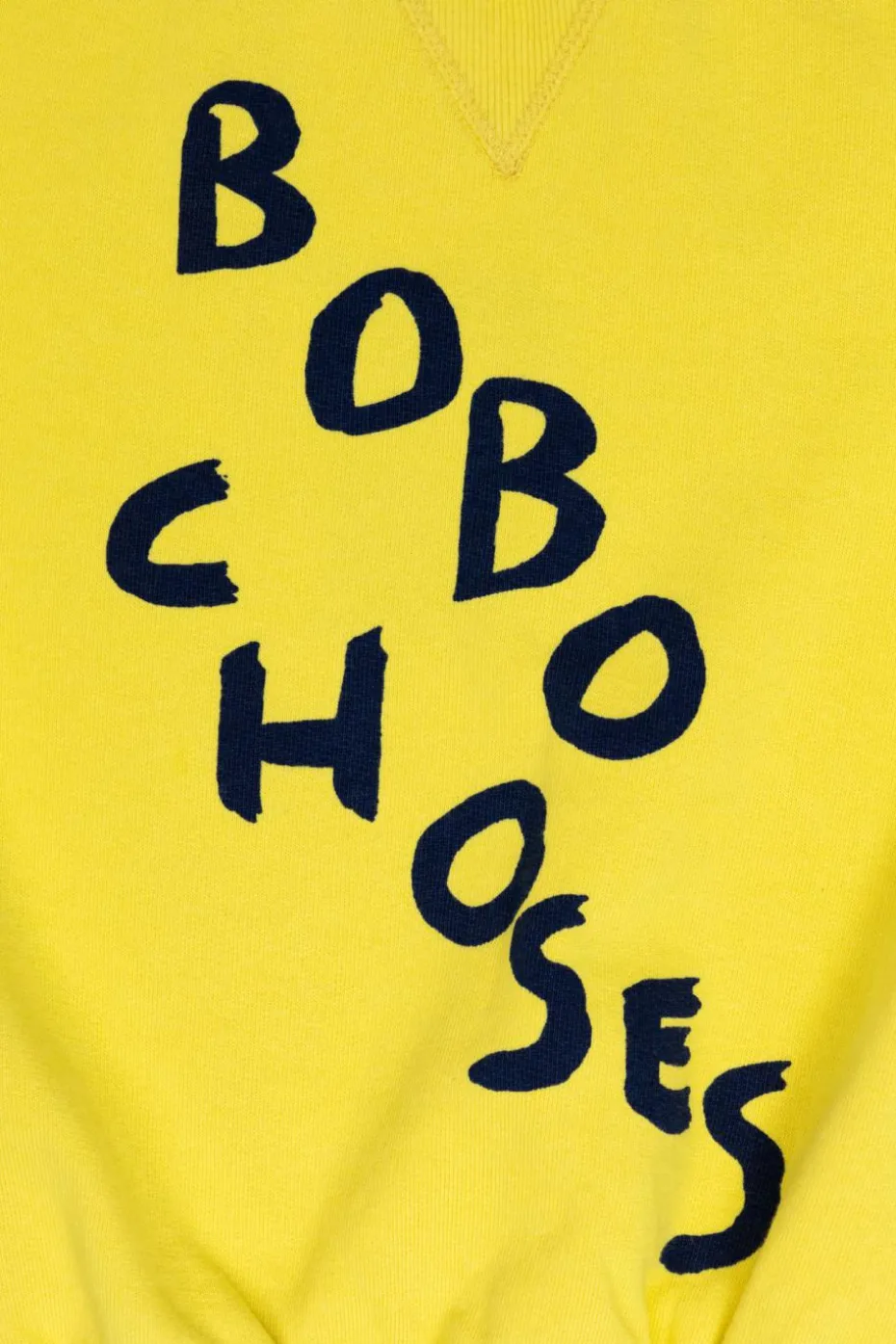 Bobo Choses ŻÓŁTY Bluza z nadrukowanym logo