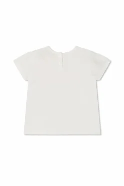 Bonpoint BIAŁY T-shirt `Aloha Cira`