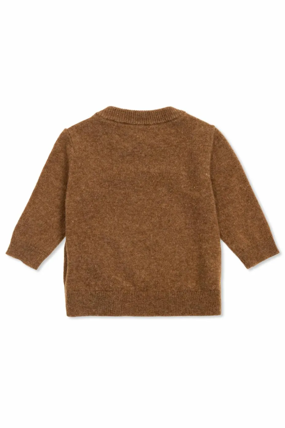 Bonpoint BRĄZOWY Kaszmirowy sweter `Almire`