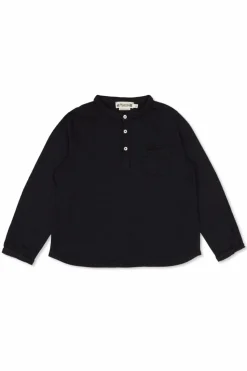 Bonpoint CZARNY T-shirt z logo