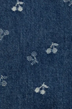 Bonpoint NIEBIESKI Jeansy ze wzorem