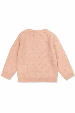 Bonpoint RÓŻOWY Kaszmirowy sweter `Teyana`