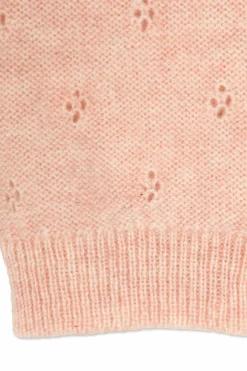 Bonpoint RÓŻOWY Kaszmirowy sweter `Teyana`